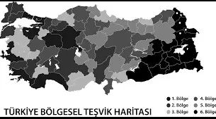 YATIRIM TEŞVİK BÖLGELERİ ve YATIRIM TUTARLARI